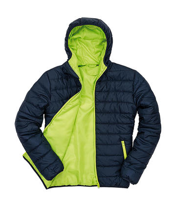 Soft Padded Jacket - 256 - NAVY-LIME