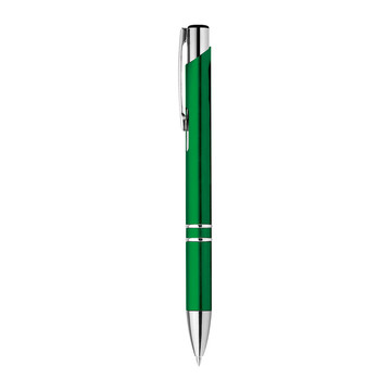 BETA PLASTIC. Penna a sfera in ABS con clip in metallo - 109 - Verde
