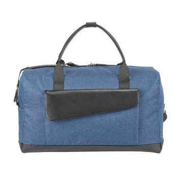 Motion Bag. Borsa da viaggio in 600D cationico e similpelle - 104 - Blu