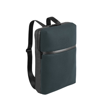 URBAN BACKPACK. Zaino porta PC 14'' in soft shell e tela cerata - 133 - Grigio scuro