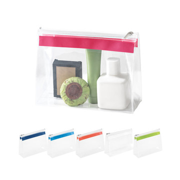 CHASTAIN. Pochette in EVA trasparente con cerniera - CHASTAIN. Pochette in EVA trasparente con cerniera