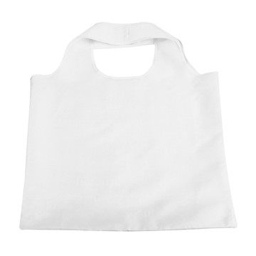 FOLA. Borsa pieghevole in poliestere 190T - 106 - Bianco