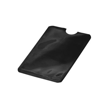 MEITNER. Portacarte in alluminio con blocco RFID - 103 - Nero