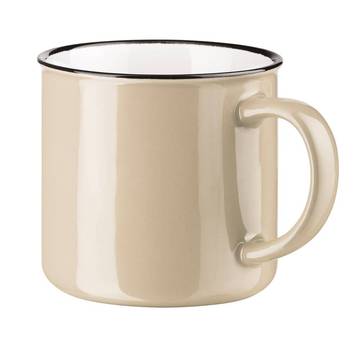 VERNON. Tazza in ceramica da 340 mL - 131 - Beige