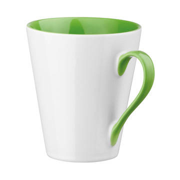 COLBY. Tazza in ceramica da 320 mL - 119 - Verde chiaro