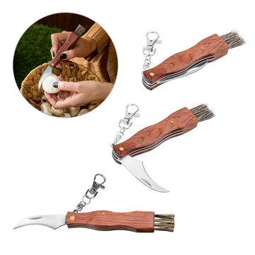 GUNTER. Coltello tascabile in acciaio inox e legno