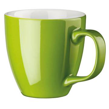 PANTHONY. Tazza in porcellana con hydroglaze 450 mL - 119 - Verde chiaro