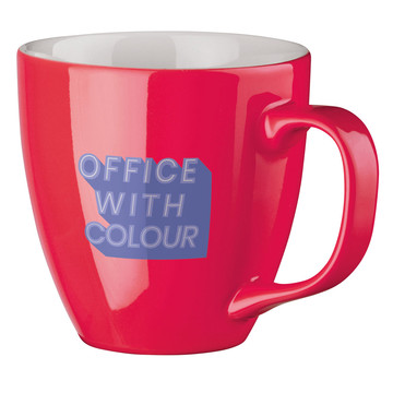 PANTHONY. Tazza in porcellana con hydroglaze 450 mL - 102 - Rosa