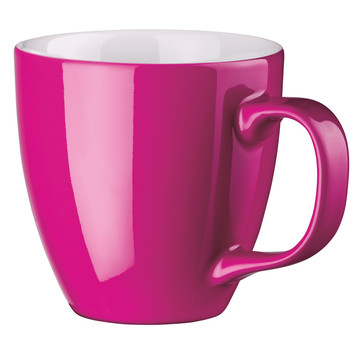 PANTHONY. Tazza in porcellana con hydroglaze 450 mL - 122 - Rosa scuro