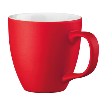 PANTHONY MAT. Tazza in porcellana con hydroglaze 450 mL - 105 - Rosso