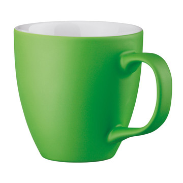 PANTHONY MAT. Tazza in porcellana con hydroglaze 450 mL - 119 - Verde chiaro