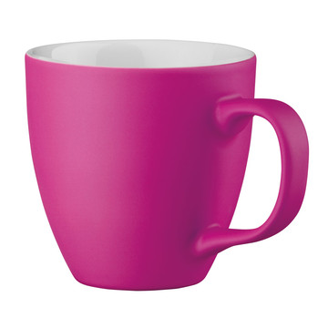 PANTHONY MAT. Tazza in porcellana con hydroglaze 450 mL - 122 - Rosa scuro