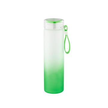 WILLIAMS. Borraccia in vetro borosilicato con tappo in AS 470 mL - 109 - Verde