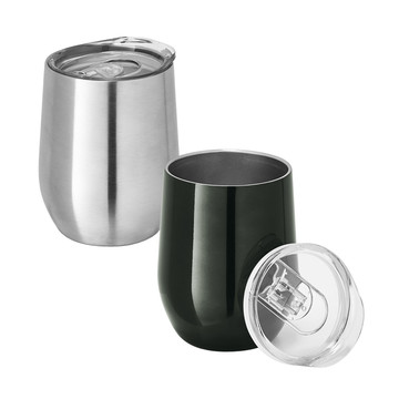 RONDE. Bicchiere da viaggio da in acciaio inox 400 mL - RONDE. Bicchiere da viaggio da in acciaio inox 400 mL