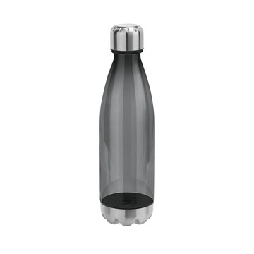 ANCER. Borraccia sportiva in AS e acciaio inox 700 mL - 103 - Nero