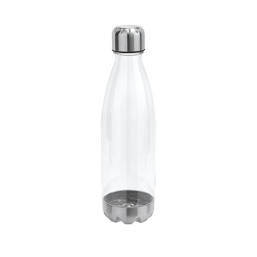 ANCER. Borraccia sportiva in AS e acciaio inox 700 mL - 110 - Trasparente