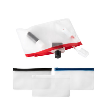 INGRID. Sacchetto multiuso in EVA con chiusura a cursore colorata - INGRID. Sacchetto multiuso in EVA con chiusura a cursore colorata