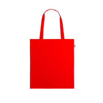 MAPUTO. Shopper in 190T poliestere riciclato (100% rPET) - 105 - Rosso