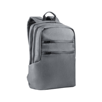 BROOKLYN. Zaino porta PC 15'' impermeabile in Nylon 2Tone - 123 - Grigio chiaro