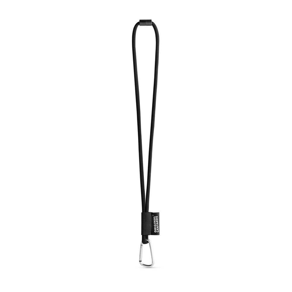 75089. SET Lanyard Tube Long (Ø 7 mm) con moschettone a D da 55 mm e chiusura di sicurezza da Ø 7 mm