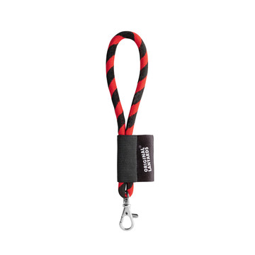 75090. Lanyard Tube Short Set. Modelli standard - 354 - Nero-Rosso