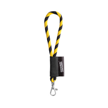 75090. Lanyard Tube Short Set. Modelli standard - 357 - Nero-Giallo