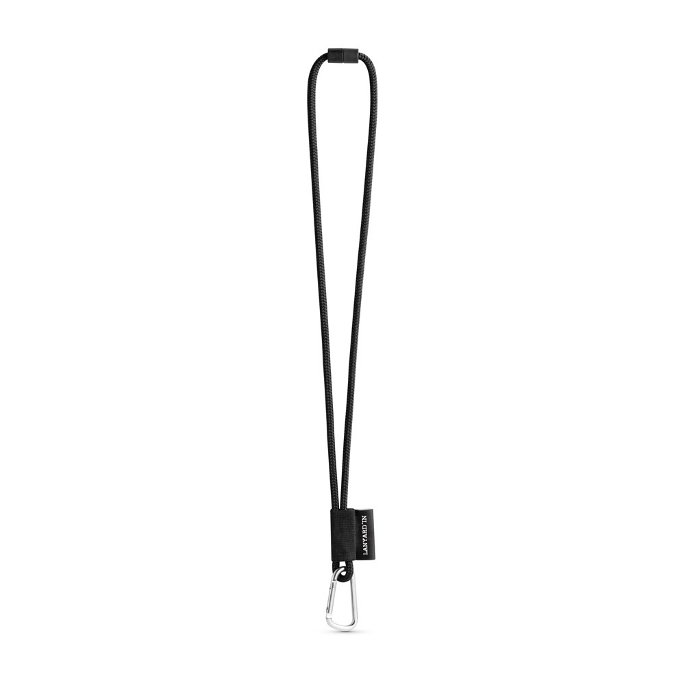 75091. SET Lanyard NAUTIC Lungo (Ø 7 mm) con Moschettone a D da 55 mm e Chiusura di Sicurezza da Ø 7 mm