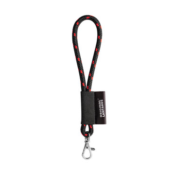 75092. Lanyard Nautic Short Set. Modelli standard - 354 - Nero-Rosso