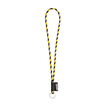 75093. Lanyard Tube Long Set I. Modelli standard - 357 - Nero-Giallo