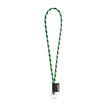 75093. Lanyard Tube Long Set I. Modelli standard - 369 - Verde hexachrome-Nero