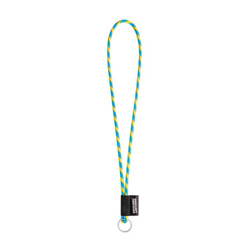 75093. Lanyard Tube Long Set I. Modelli standard - 370 - Giallo-Azzurro