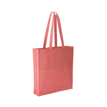 MARACAY. Borsa con cotone riciclato (70%) e poliestere (30% rPET) (140 g/m²) - 105 - Rosso