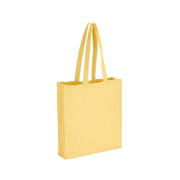 MARACAY. Borsa con cotone riciclato (70%) e poliestere (30% rPET) (140 g/m²) - 108 - Giallo