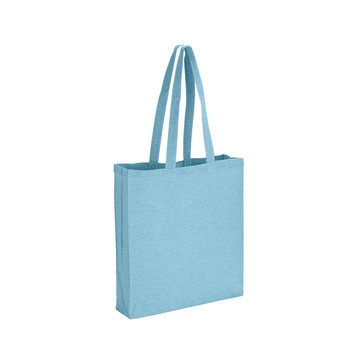 MARACAY. Borsa con cotone riciclato (70%) e poliestere (30% rPET) (140 g/m²) - 124 - Azzurro