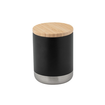 NORRE TUMBLER. Bicchiere in acciaio inox (riciclata al 36%) a doppio corpo con isolamento sottovuoto 370 mL - 103 - Nero