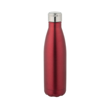 SHOW SATIN. Borraccia in acciao inox 500ml - 105 - Rosso