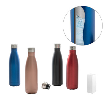 SHOW SATIN. Borraccia in acciao inox 500ml - SHOW SATIN. Borraccia in acciao inox 500ml