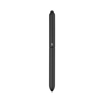 81001. Penna a sfera in alluminio con punta touch - 103 - Nero