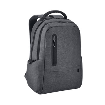 BOSTON. Zaino impermeabile porta PC 17'' in nylon 2 toni - 133 - Grigio scuro