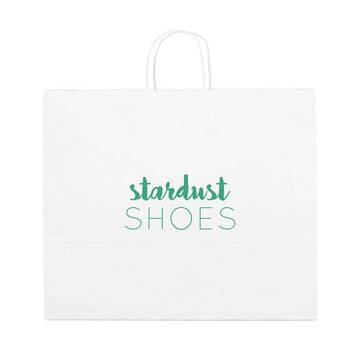 KELLY. Borsa in carta kraft (100 g/m²) - 106 - Bianco