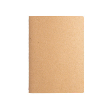 ALCOTT A4. Block notes A4 con copertina in cartoncino (250 g/m²) e pagine semplici - 160 - Naturale