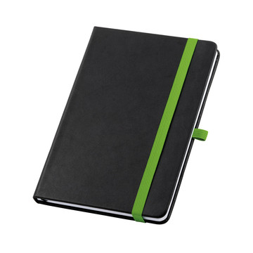ROTH. Block notes A5 in PU con pagine a righe - 119 - Verde chiaro