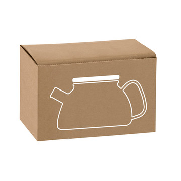 SNEAD. Teiera in vetro borosilicato con coperchio in bambù 750 mL - 160 - Naturale