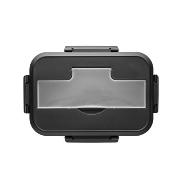 PYRUS. Porta pranzo. Porta pranzo con chiusura ermetica in PP da 1000 mL - 103 - Nero