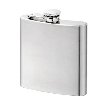 MUSE. Bottiglia tascabile in acciaio inox 180 mL - 107 - Cromato