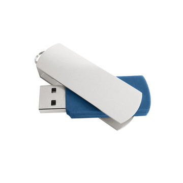 BOYLE 8GB. Chiavetta USB da 8 GB con clip in metallo - 104 - Blu