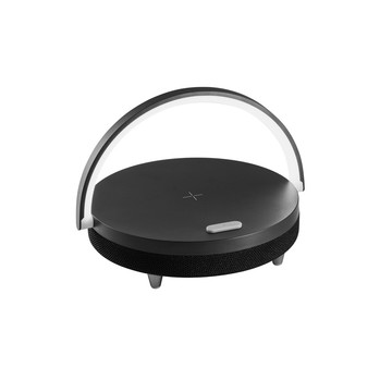 BLASTY. Altoparlante 4 in1 in ABS, PP e tessuto - 103 - Nero