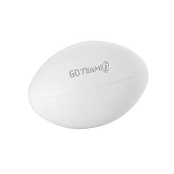 RUGBY. Anti-stress di PU - 106 - Bianco