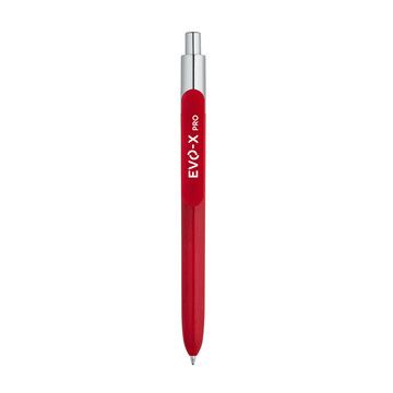 KIWU CHROME. Penna a sfera in ABS - 105 - Rosso