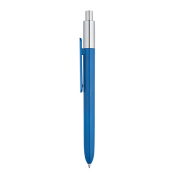 KIWU CHROME. Penna a sfera in ABS - 124 - Azzurro